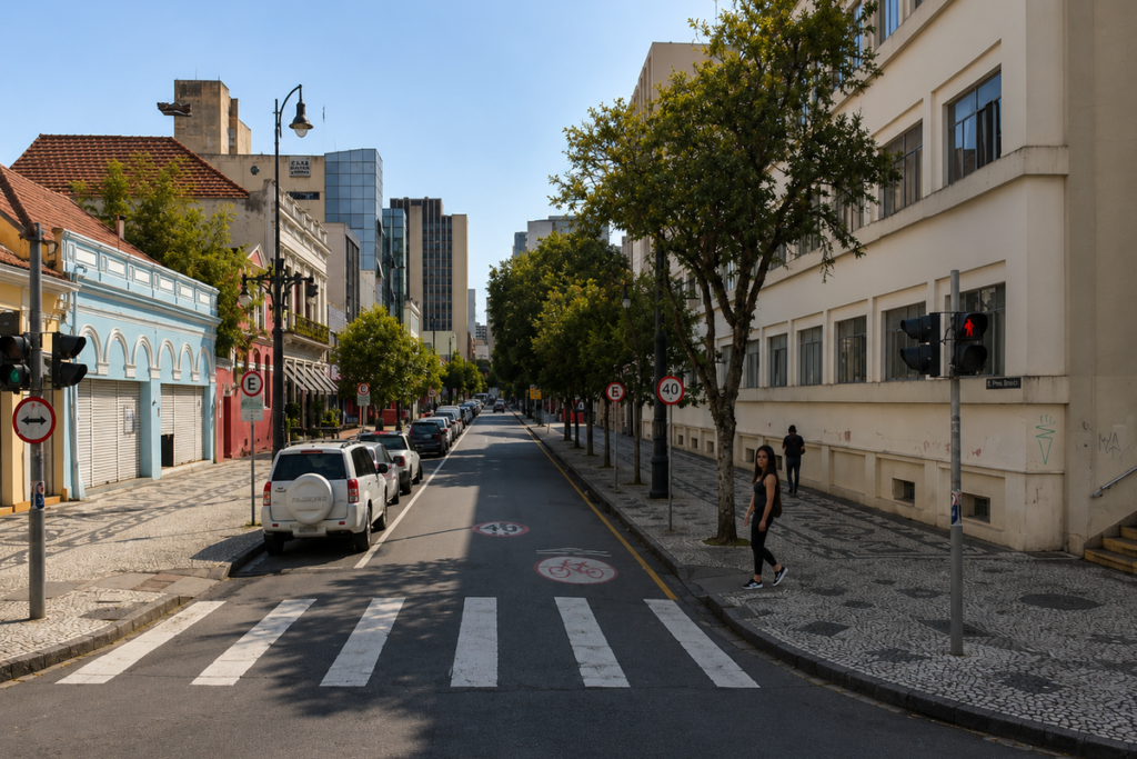 Rua Barão do Rio Branco Curitiba