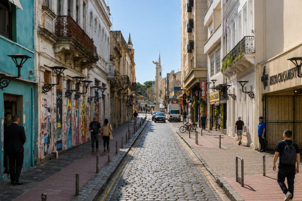 Rua São Francisco Curitiba