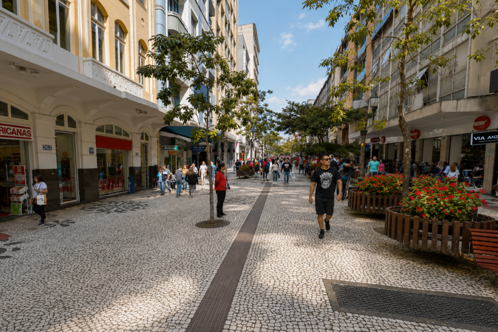 Rua XV de Novembro Curitiba